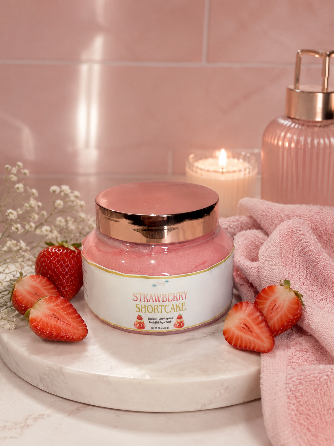 Strawberry Shortcake Emulsified Scrub