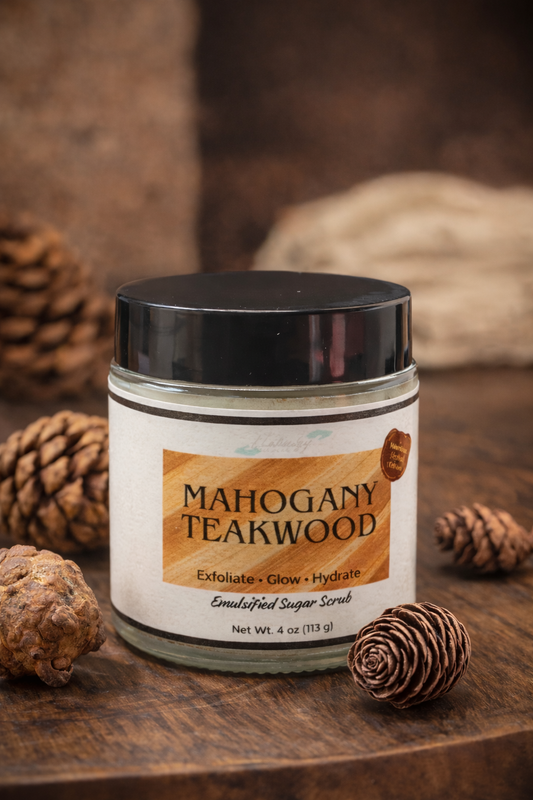 Mahogany Teakwood Emulsified Sugar Scrub